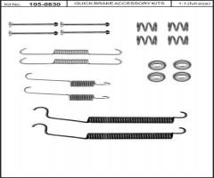 Quick brake 105-0830 sprężynki do szczęk ham. citroen, citroËn xsara (n1)
