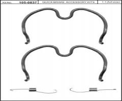 Quick brake 105-0837 sprężynki do szczęk ham. opel agila 00-02, opel agila (a) (h00)