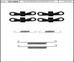 Quick brake 105-0869 sprężynki do szczęk ham. volvo v70 97-00, volvo v70 i (lv)