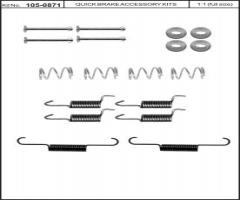 Quick brake 105-0871 sprężynki do szczęk ham. subaru impreza 98-, subaru forester (sf)