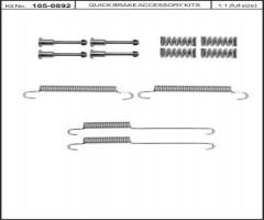 Quick brake 105-0892 sprężynki do szczęk ham. chrysler voyager 00-, chrysler grand voyager v (rt)