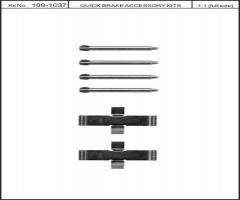 Quick brake 109-1037 zest. montażowy klocków hamulc. mercedes benz, mercedes-benz 190 (w201)