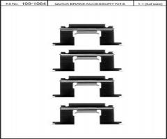 Quick brake 109-1064 zest. montażowy klocków hamulc. nissan, nissan 300 zx (z31)