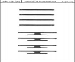 Quick brake 109-1065 zest. montażowy klocków hamulc. opel, opel ascona b (81_, 86_, 87_, 88_)