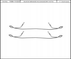 Quick brake 109-1123 zest. montażowy klocków hamulc. audi ford peugeot, cadillac bls wagon