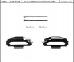 Quick brake 109-1141 zest. montażowy klocków hamulc. citroen ford peug, citroËn evasion (22, u6)