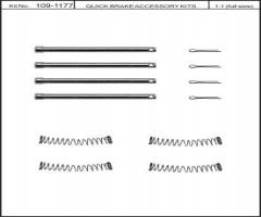 Quick brake 109-1177 zest. montażowy klocków hamulc. landrover, land rover 90/110 (dhmc)