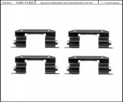 Quick brake 109-1182 zest. montażowy klocków hamulc. hyundai, hyundai coupe (rd)