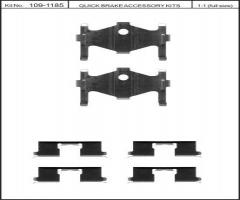 Quick brake 109-1185 zest. montażowy klocków hamulc. hyundai sonata, hyundai lantra i (j-1)