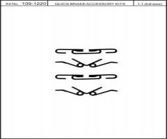 Quick brake 109-1220 zest. montażowy klocków hamulc. mercedes