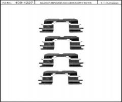 Quick brake 109-1227 zest. montażowy klocków hamulc. toyota, toyota yaris (scp1_, nlp1_, ncp1_)