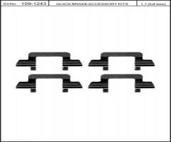 Quick brake 109-1243 zest. montażowy klocków hamulc. citroen, citroËn c2 (jm_)