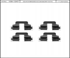Quick brake 109-1247 zest. montażowy klocków hamulc. mercedes, mercedes-benz klasa a (w168)