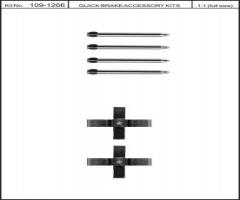 Quick brake 109-1266 zest. montażowy klocków hamulc. ford opel, opel calibra a (85_), saab 900 ii