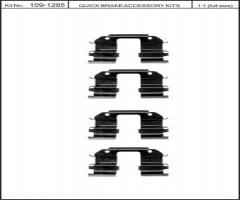 Quick brake 109-1285 zest. montażowy klocków hamulc. daewoo, chevrolet matiz (m200, m250)