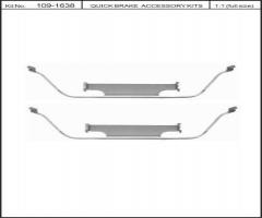 Quick brake 109-1638 zest. montażowy klocków hamulc. bmw, bmw 8 (e31)