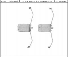 Quick brake 109-1639 zest. montażowy klocków hamulc. opel, audi a3 (8p1), opel vectra c