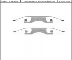 Quick brake 109-1640 zest. montażowy klocków hamulc. mercedes, mercedes-benz klasa e (w211)
