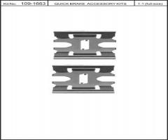 Quick brake 109-1663 zest. montażowy klocków hamulc. mercedes