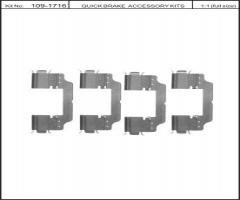 Quick brake 109-1716 zest. montażowy klocków hamulc. citroen, citroËn jumpy, fiat scudo (270_)