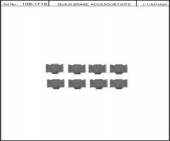 Quick brake 109-1718 zest. montażowy klocków hamulc. kia k2700 99- p, kia k2500 (sd)