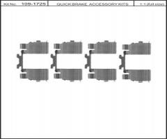 Quick brake 109-1725 zest. montażowy klocków hamulc. fiat ducato 06- p, citroËn jumper autobus