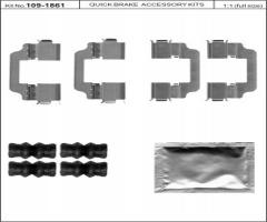 Quick brake 109-1861 zest. montażowy klocków hamulc. ford, ford b-max (jk)