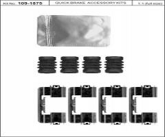 Quick brake 109-1875 zest. montażowy klocków hamulc. opel
