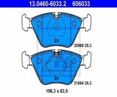 Ate 13.0460-6033 klocki hamulcowe bmw 5 e34 88-97, bmw 5 (e34)