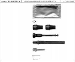 Quick brake 113-1367x zestaw naprawczy zacisku ham., citroËn xsara (n1), nissan kubistar (x76)