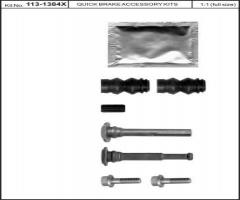 Quick brake 113-1384x zestaw naprawczy zacisku ham., citroËn berlingo (mf), opel agila (a) (h00)