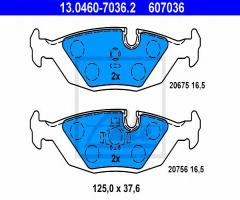 Ate 13.0460-7036 klocki hamulcowe bmw 3 e30 82-93 tył, bmw 3 (e30)