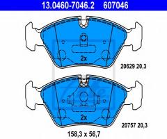 Ate 13.0460-7046 klocki hamulcowe bmw 5 e28 81-87, bmw 3 (e30)