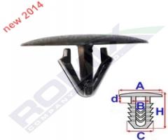 Romix company c60638 spinka wyciszenia pokrywy silnika hyundai kia, hyundai accent ii sedan (lc)