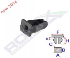 Romix company c60692 kostka zakoli przeciwbłotnych bmw, bmw 3 (e36)