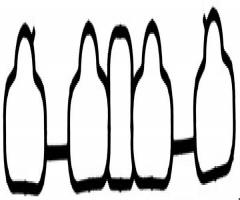 Reinz 71-40672-00 uszczelka kolektora ssąc. opel, chevrolet aveo hatchback (t300)