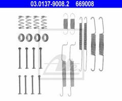 Ate 03.0137-9008 sprężynki do szczęk ham. audi seat vw, audi 80 (81, 85, b2), seat toledo i (1l)