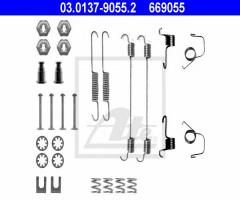 Ate 03.0137-9055 sprężynki do szczęk ham., citroËn ax (za-_), peugeot 205 i (741a/c)