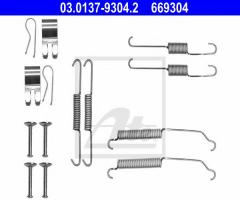 Ate 03.0137-9304 sprężynki do szczęk ham. ford fiesta 08-, ford fiesta vi