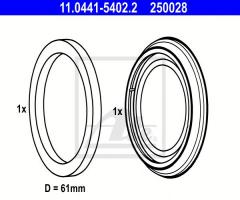 Ate 11.0441-5402 zestaw naprawczy zacisku hamulcowego ford (ate 54mm), bmw 3 (e30)