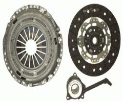 Sachs 3000 990 081 sprzęgło (kpl.z wysprzęglikiem) vw audi, audi a3 (8p1), seat altea (5p1)