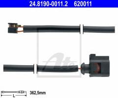 Ate 24.8190-0011 czujnik klocków hamulcowych audi q7 06- przód, audi q7 (4l)