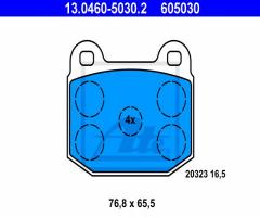 Ate 13.0460-5030 klocki hamulcowe opel ascona b,manta rekord, opel kadett c city