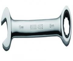 Sata 43609 klucz płasko-oczkowy z podw. grzechotką 13mm