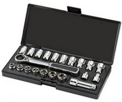 Sata 9134 zestaw kluczy nasadowych  przelotowych 3/8