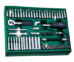 Sata 9901 zestaw  kluczy nasadowych 1/4 metrycznych