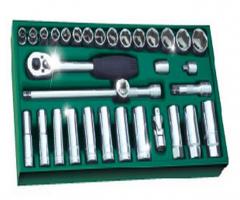 Sata 9902 zestaw  kluczy nasadowych 3/8 metrycznych