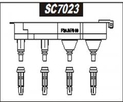 Sentech sc7023 cewka zapłonowa citroen peugeot, citroËn berlingo (b9), peugeot 1007 (km_)