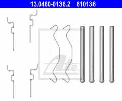 Ate 13.0460-0136 zestaw montażowy klocków hamulcowych, toyota yaris (scp1_, nlp1_, ncp1_)