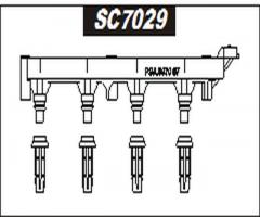 Sentech sc7029 cewka zapłonowa citroen peugeot, citroËn c4 grand picasso i (ua_), peugeot 307 (3a/c)